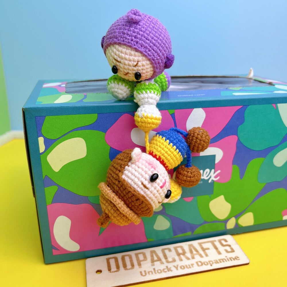 Woody crochet, Buzz crochet, Toy Story crochet Doll Amigurumi with Magnetic